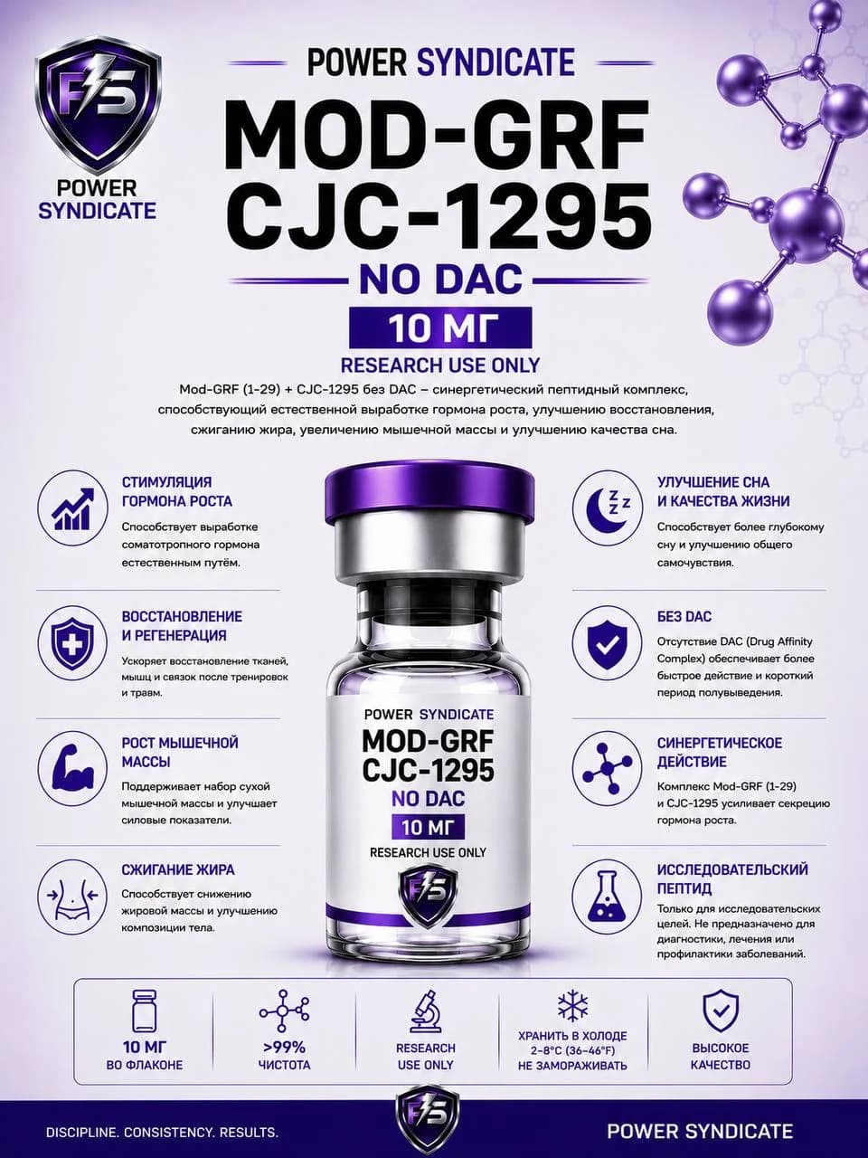 CJC-1295 no DAC, 10 мг
